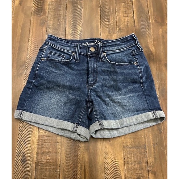 Universal Thread Pants - Universal Thread Denim Shorts 00/24 Dark Blue
